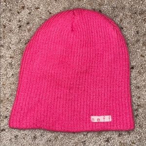 NEFF Pink Beanie